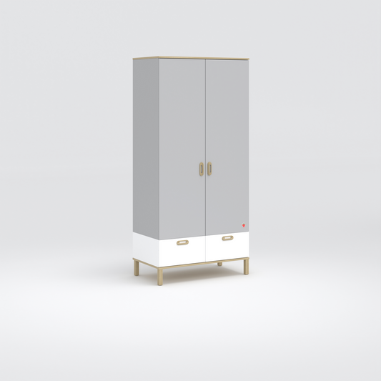 Cleo Baby 2-türiger Kleiderschrank