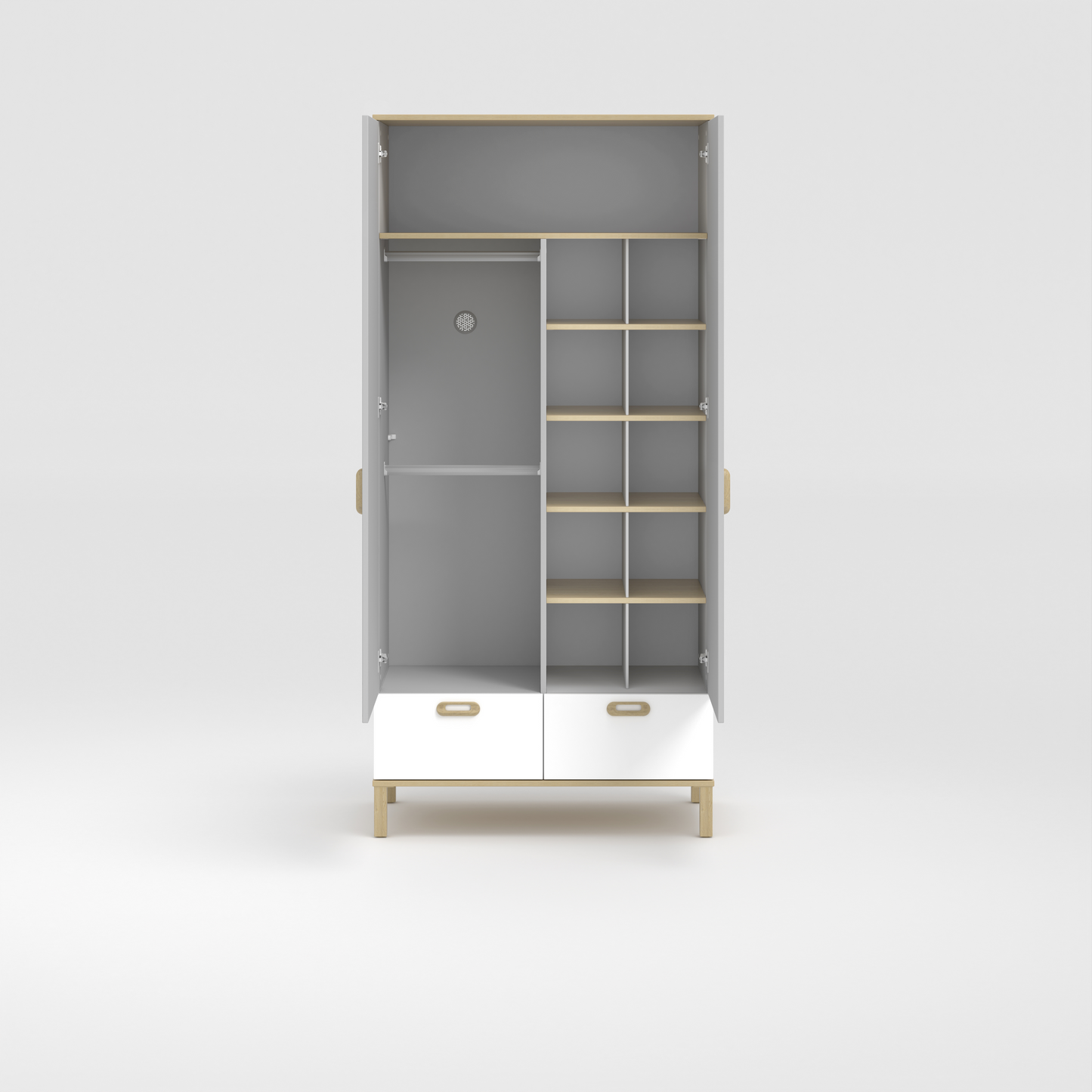 Cleo Baby 2-türiger Kleiderschrank