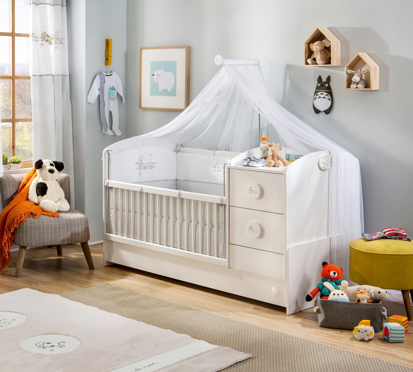 Baby Cotton St Cabrio-Kinderbett (75x160 cm)