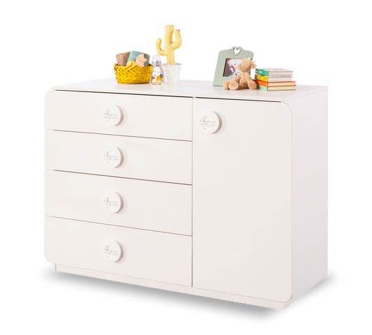 Comò grande in Baby Cotton