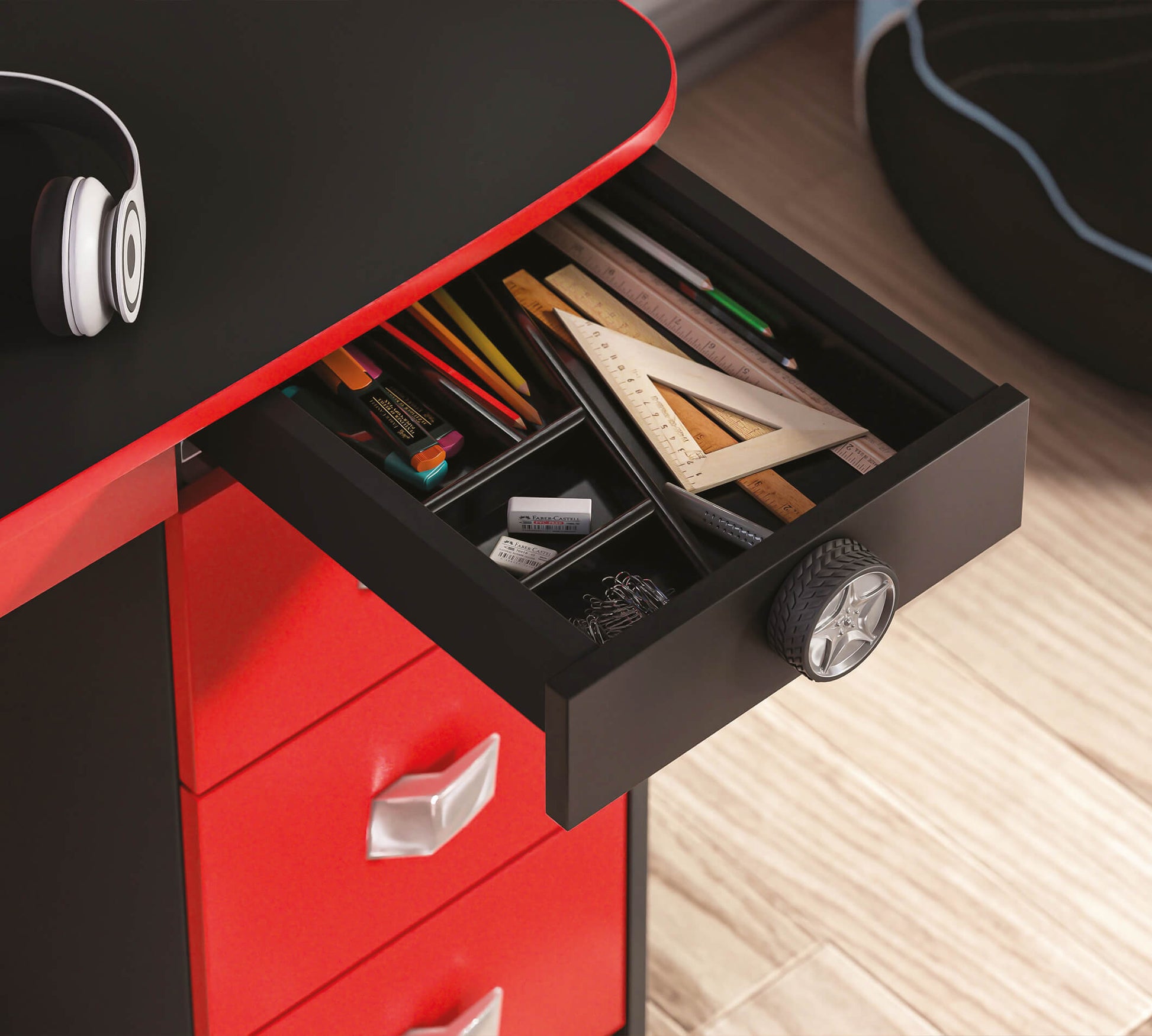 Champion Racer Concept Desk con unità - Donne’s Home