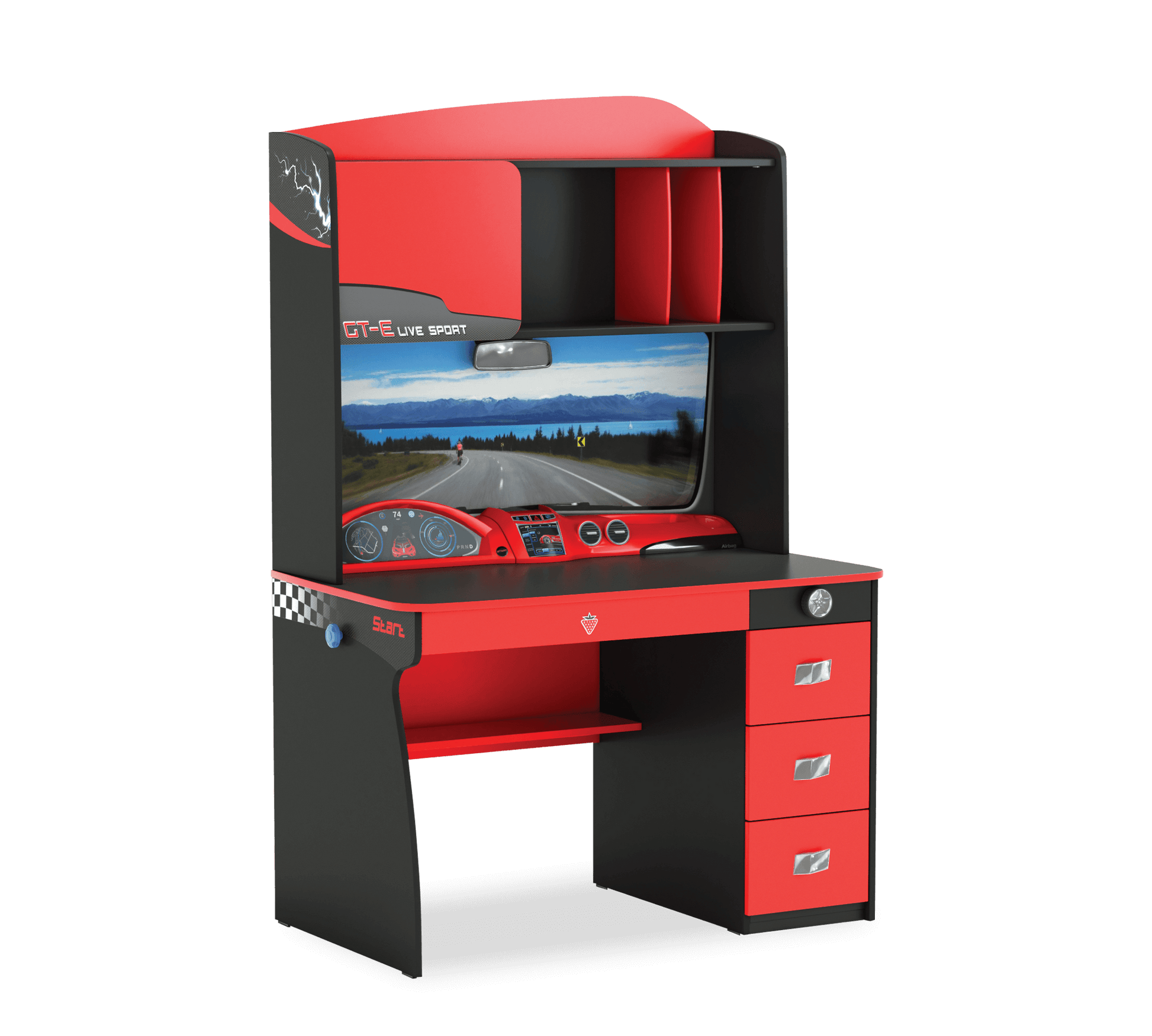 Champion Racer Concept Desk con unità - Donne’s Home