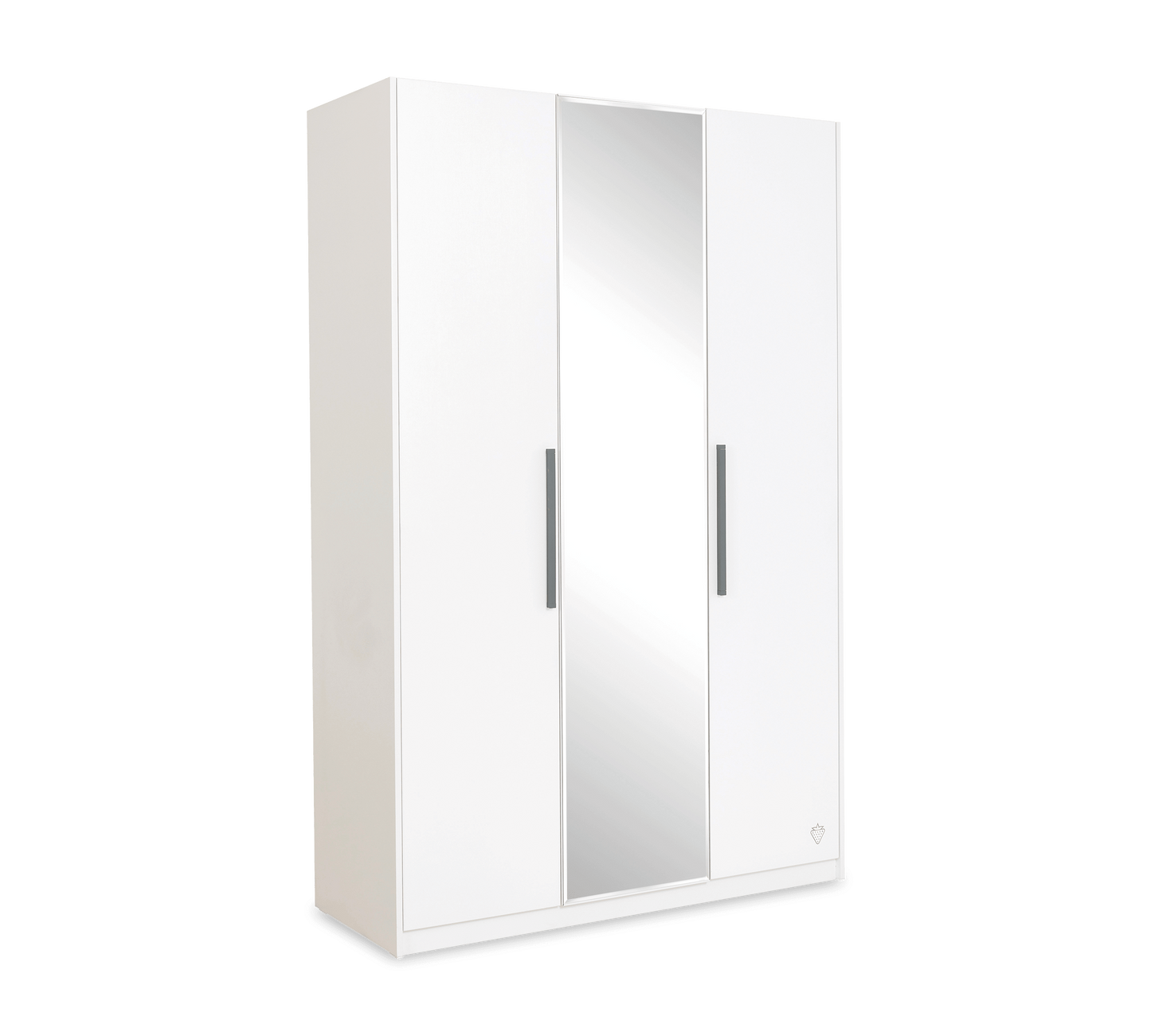 Armoire 3 portes blanche