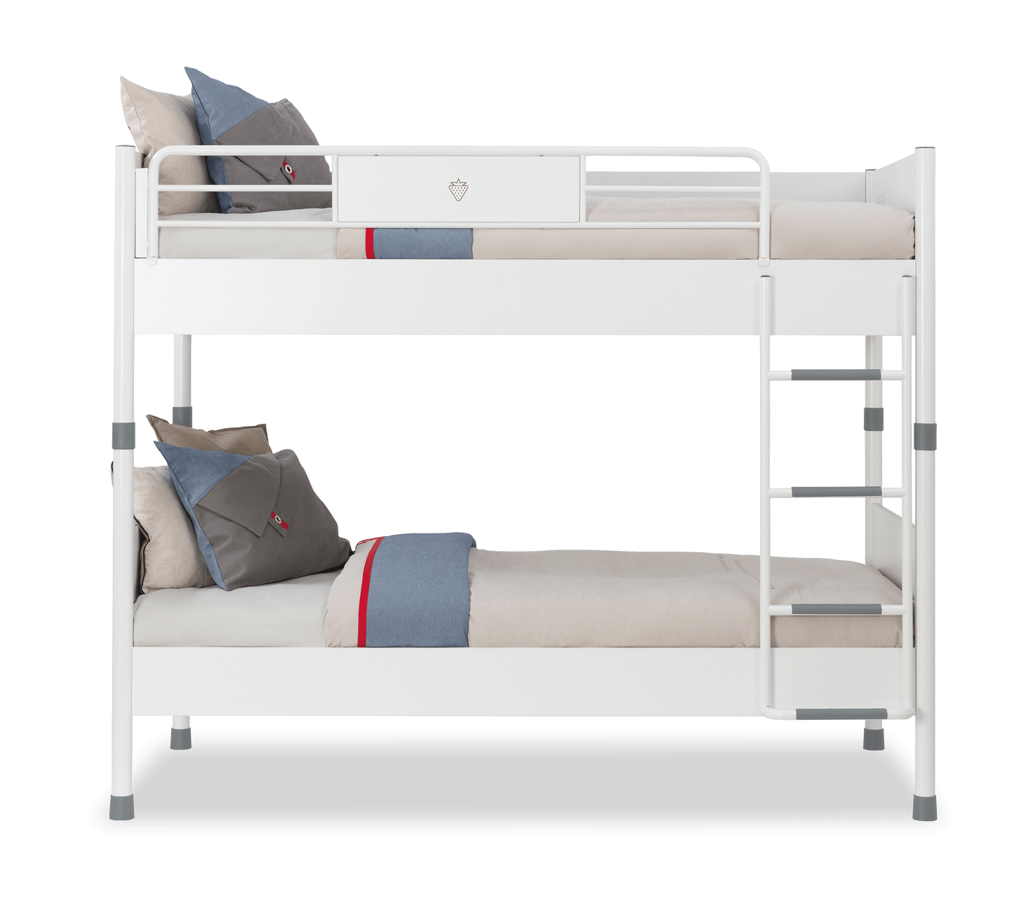 Weißes Etagenbett (90x200 cm)