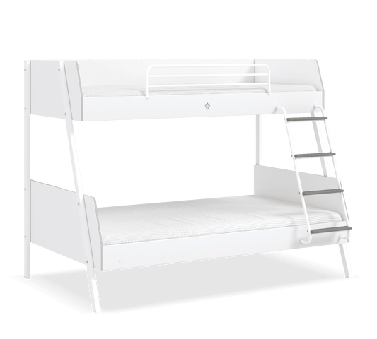 Letto a Castello Grande Bianco  (90x200-120x200 Cm)