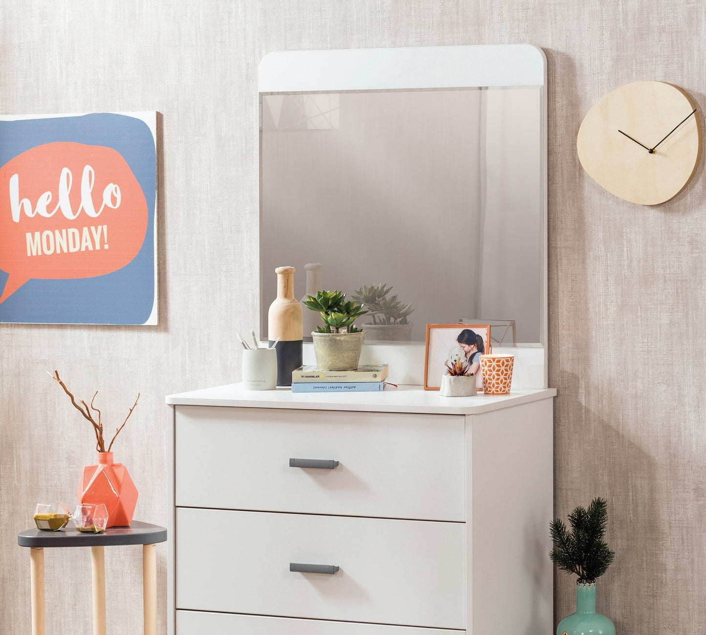 Miroir blanc