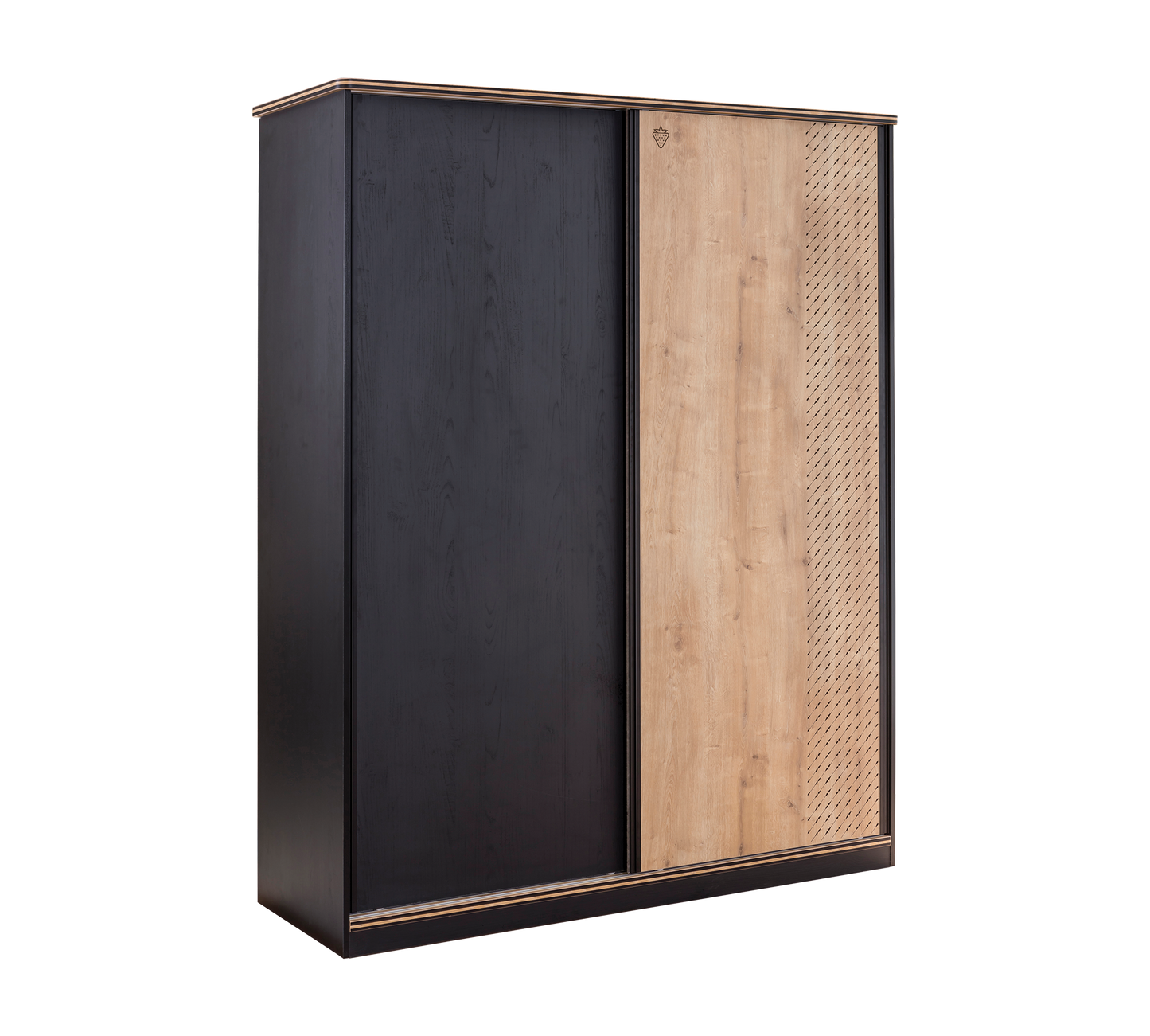 Armoire coulissante noire