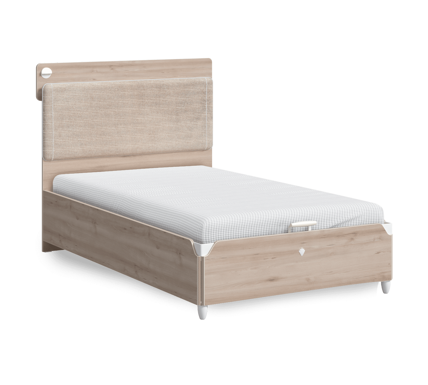 Duo-Line-Bett mit Untergestell (120 x 200 cm)