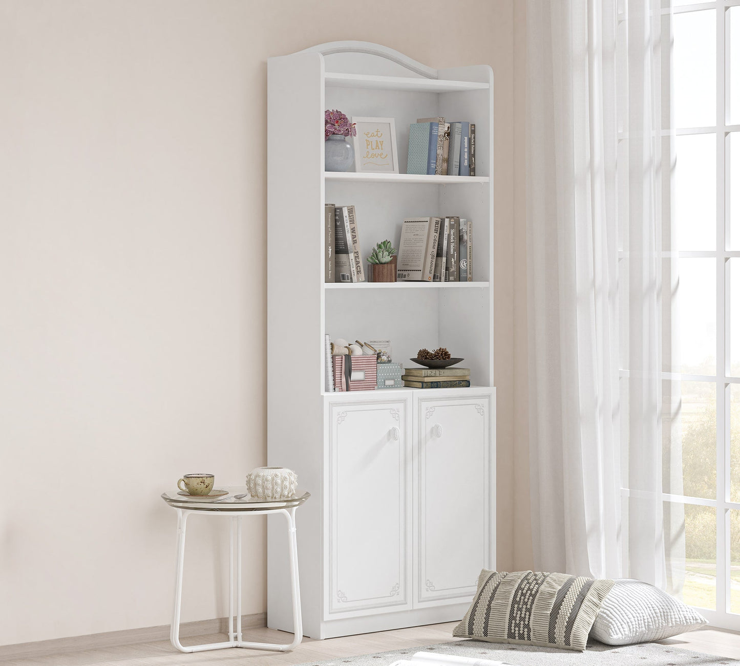 Libreria Selena Grey (Grigio)