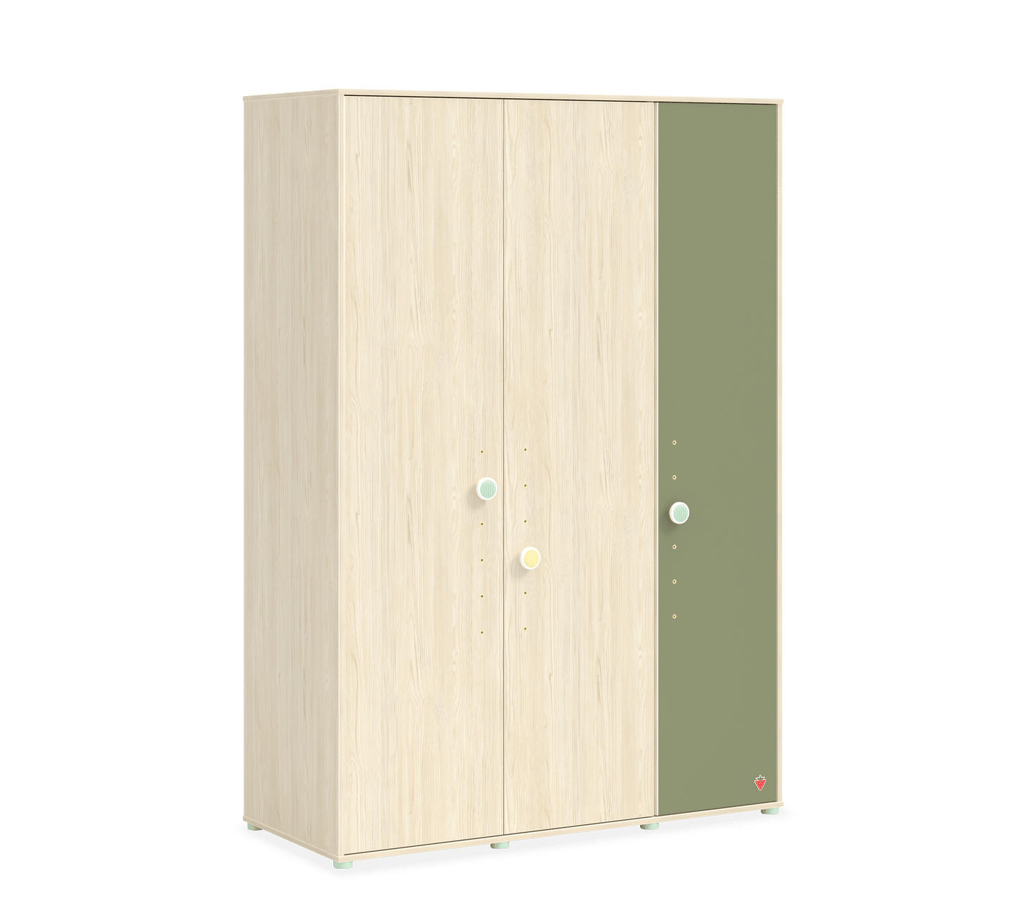 Armoire 3 portes Montes Natural