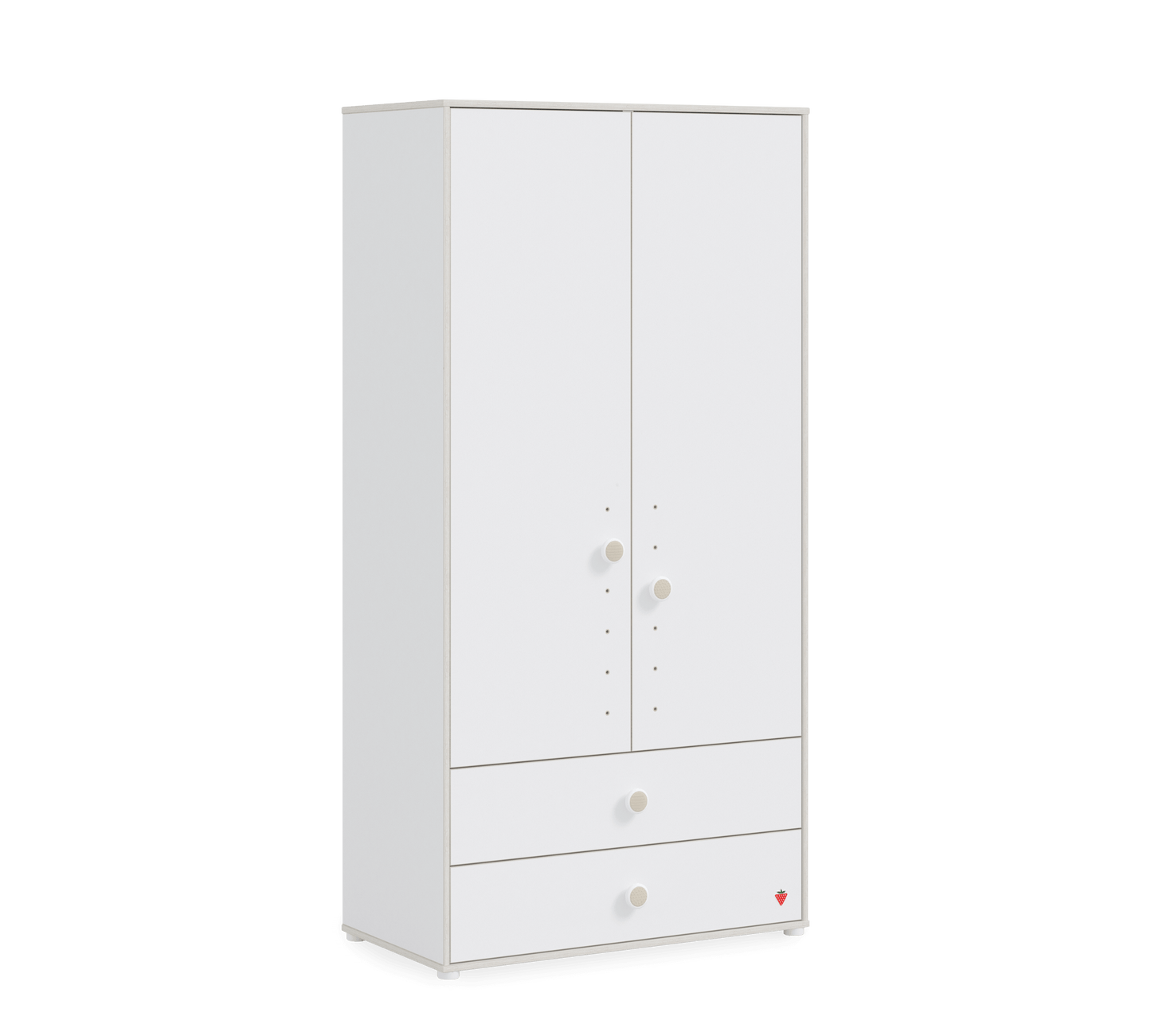 Armoire 2 portes Montes blanche