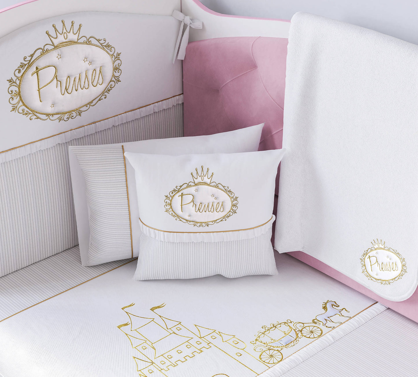 Set Biancheria Da Letto Princess (70x130 Cm)