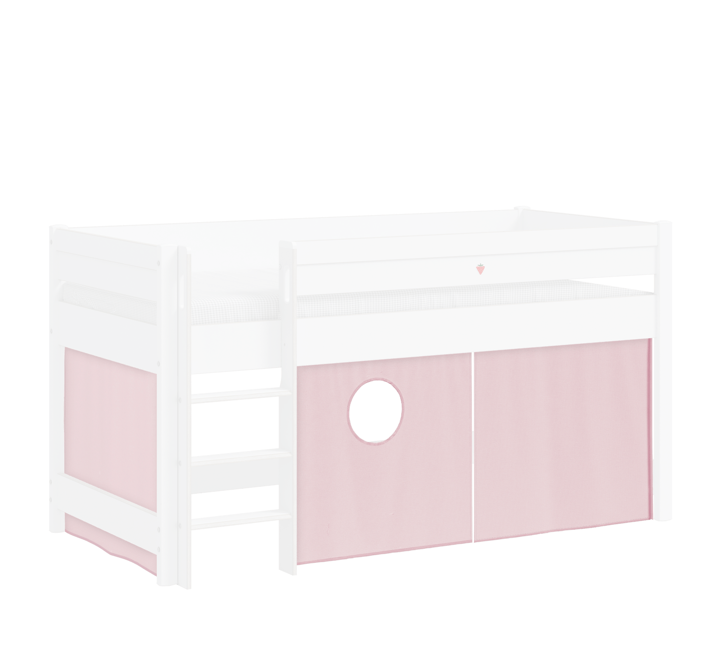 Tenda da gioco per letto medio alta Montes (rosa)