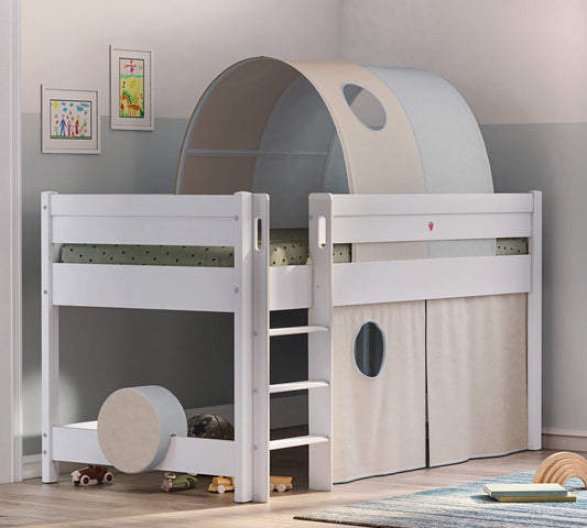 Tenda da gioco per letto medio alta Montes (crema)