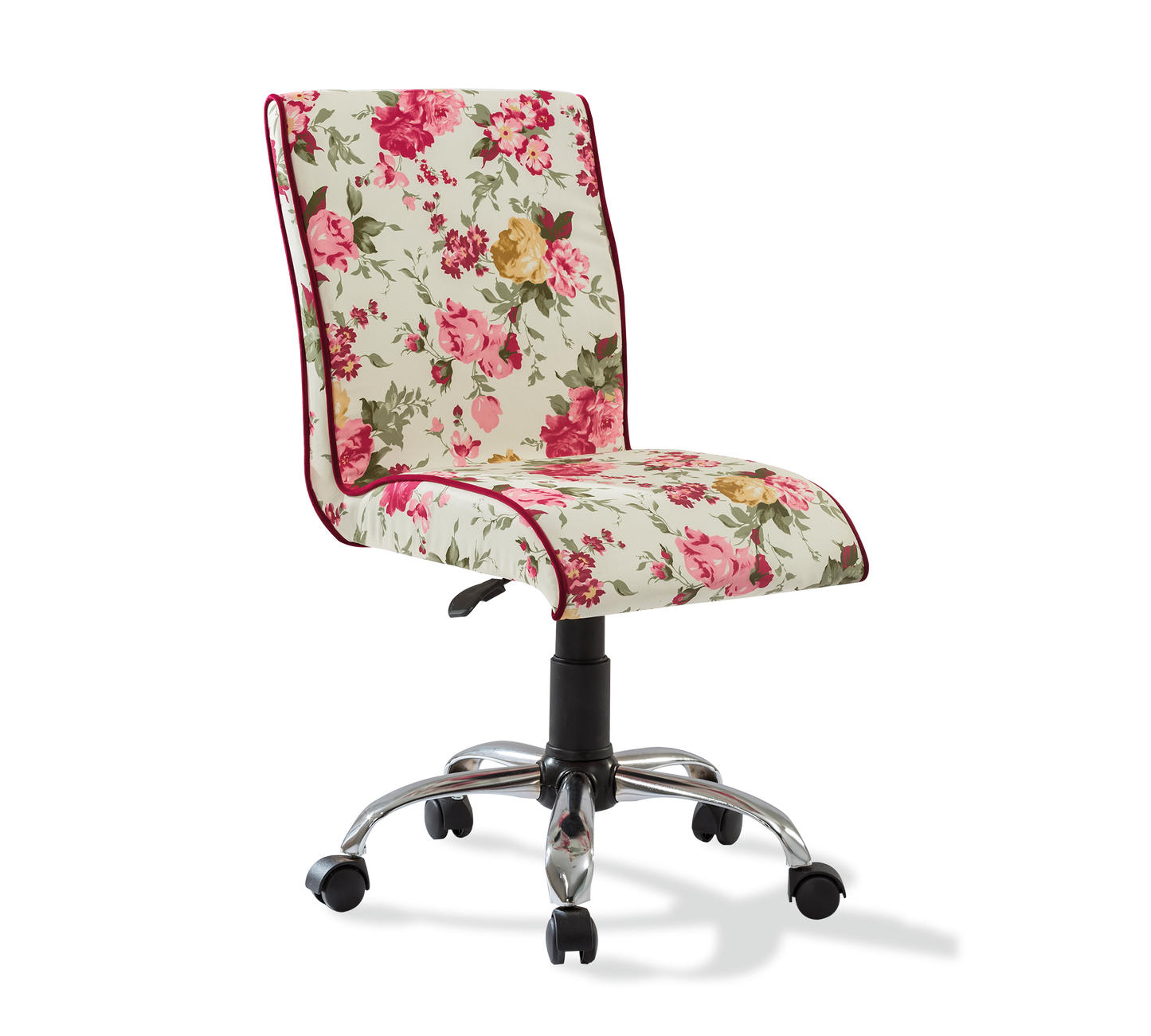 Chaise moelleuse avec fleur