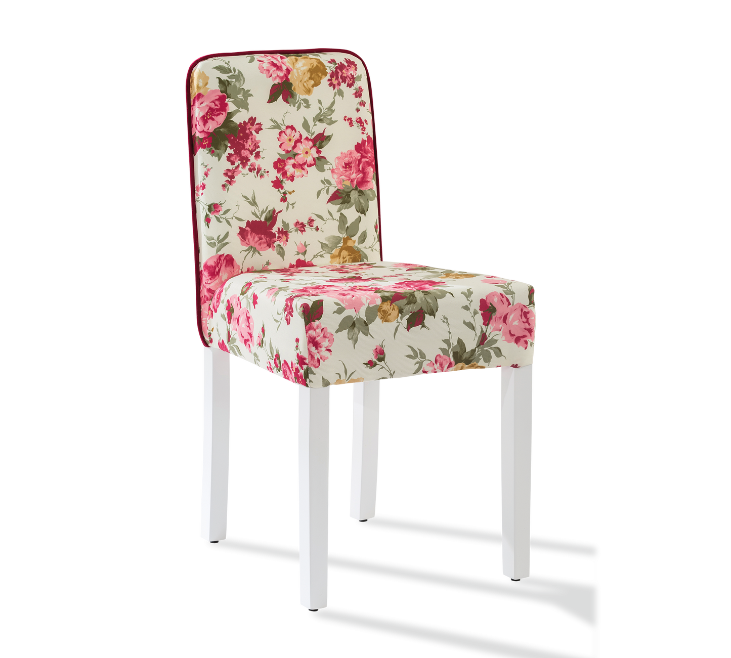 Chaise d'été avec fleur