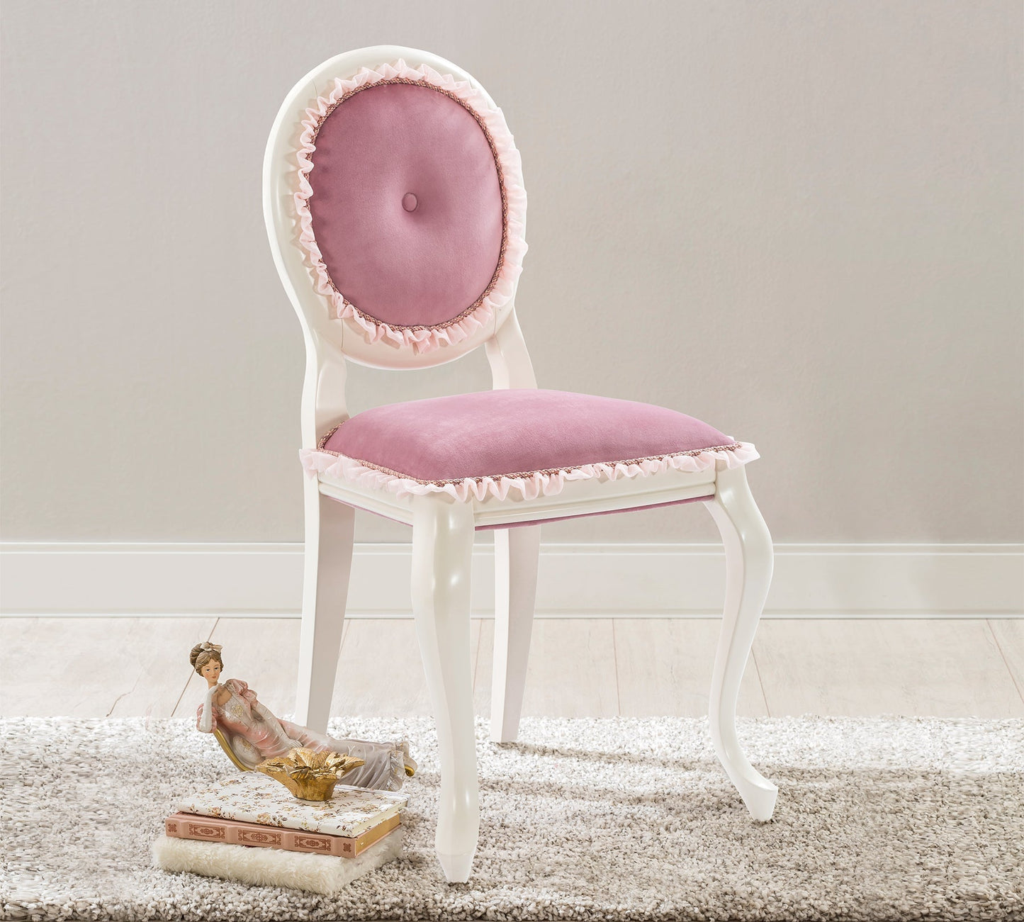 Chaise de rêve rose