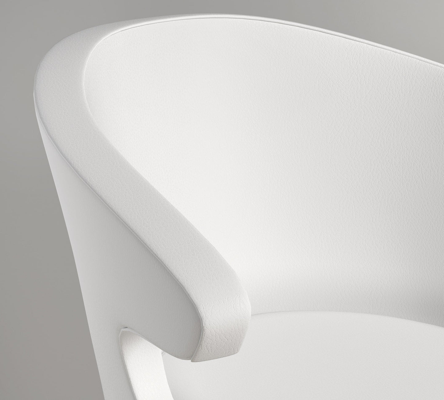 Chaise perle blanche