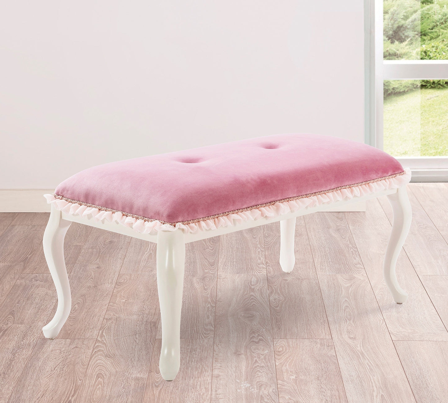 Rêve de pouf rose