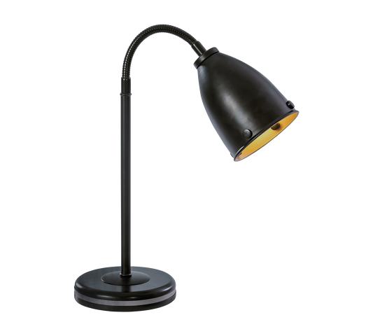 Dunkle Tischlampe