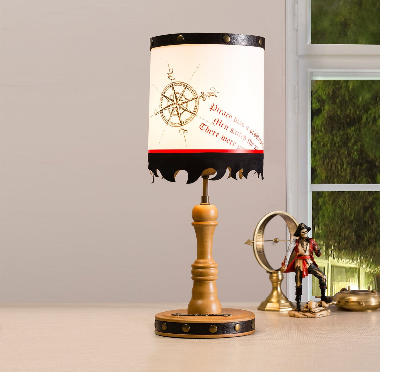 Lampe de table pirate