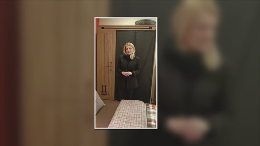 Cameretta completa per ragazzi "Petra" stile industriale colore rovere chiaro e grigio antracite